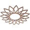 Ekena Millwork Daisy Wood Fretwork Pierced Ceiling Medallion, Wood (Paint Grade), 20"OD x 7"ID x 3/8"T CMWP20X20X0375DAMF - alternate 5